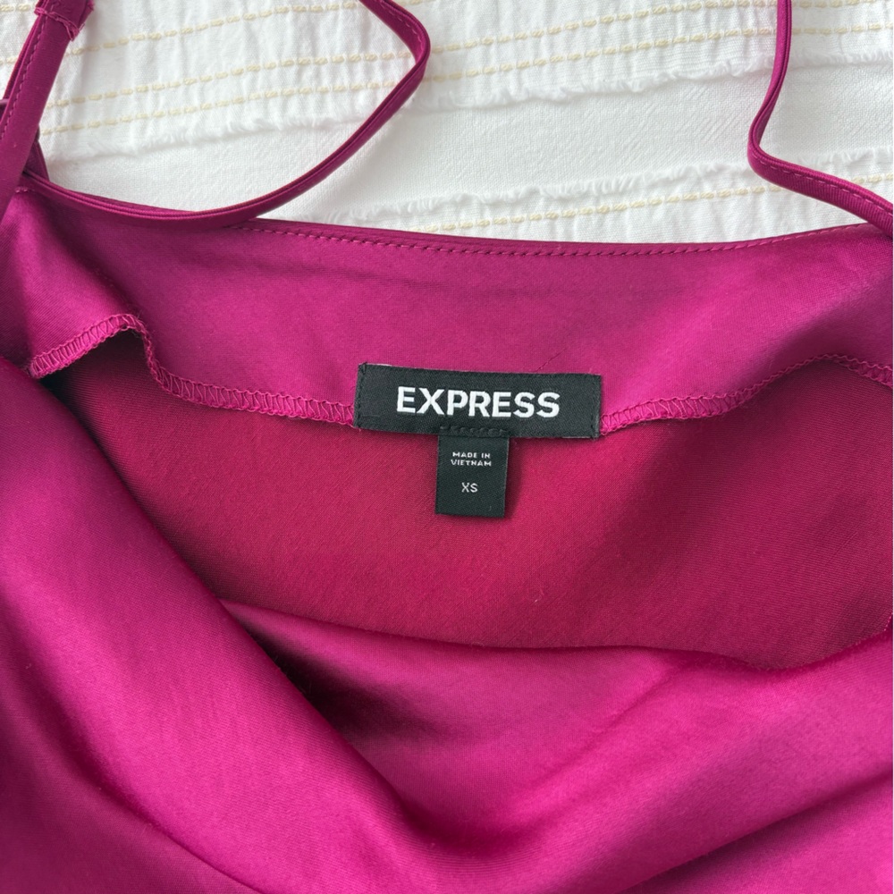 Express Fuchsia Maxi Dress